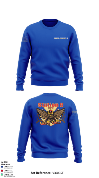 Crew Neck Sweatshirt, Engine Company 6, Fire Department, Teamtime, Team time, sublimation, custom sports apparel, team uniforms, spirit wear, spiritwear, sports uniforms, custom shirts, team store, custom team store, fundraiser sports, apparel fundraiser