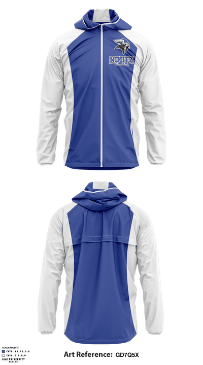 Nimitz High School Cheer 15884343 Windbreaker - 1