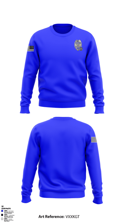 ZPD CID TAC 15123584 Crew Neck Sweatshirt - 1