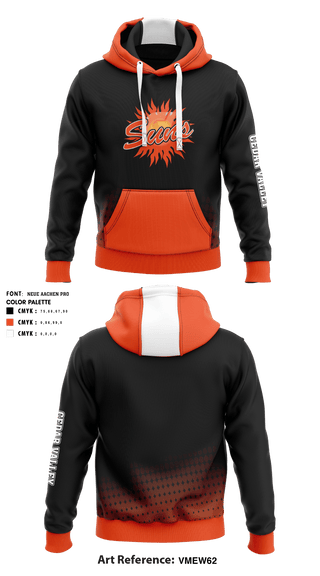 Hoodie, Cedar Valley College Basketball, Women's Basketball, Teamtime, Team time, sublimation, custom sports apparel, team uniforms, spirit wear, spiritwear, sports uniforms, custom shirts, team store, custom team store, fundraiser sports, apparel fundraiser