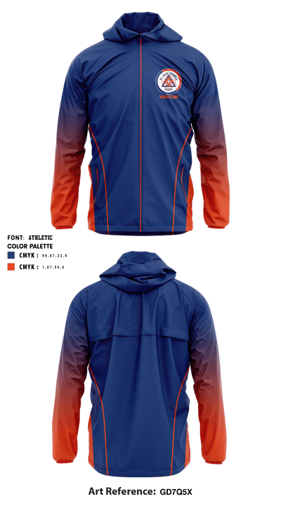 Saint Louis Catholic High School Wrestling 83842390 Windbreaker - 1
