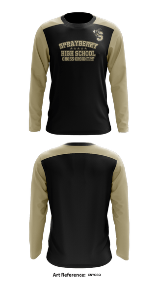 Long Sleeve Performance Shirt, Sprayberry High School Cross Country, Cross Country, Teamtime, Team time, sublimation, custom sports apparel, team uniforms, spirit wear, spiritwear, sports uniforms, custom shirts, team store, custom team store, fundraiser sports, apparel fundraiser