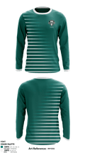 Manteca High School Tennis 28315814 Long Sleeve Performance Shirt - 1