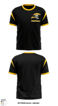 Waupun Warrior Football 75586591 Short Sleeve Shooting Shirt - 1