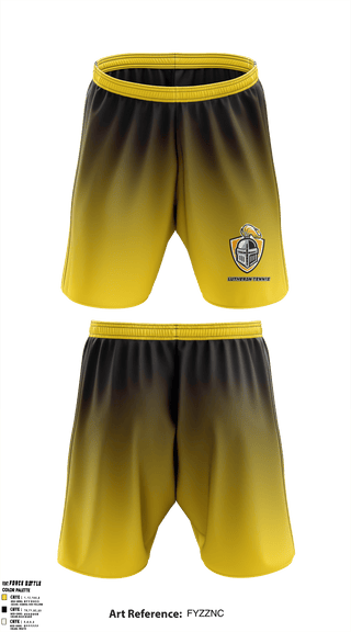 Athletic Shorts With Pockets, Lutheran South High School Tennis, Tennis, Teamtime, Team time, sublimation, custom sports apparel, team uniforms, spirit wear, spiritwear, sports uniforms, custom shirts, team store, custom team store, fundraiser sports, apparel fundraiser