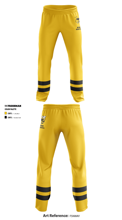 Kinder Middle School Football 70942895 Sweatpants - 1