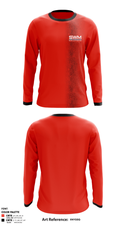 Swm 24529643 Long Sleeve Performance Shirt - 1