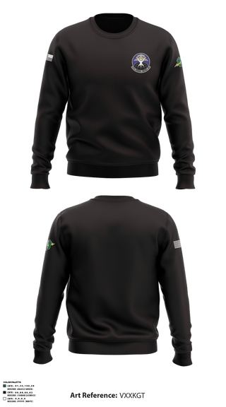 Crew Neck Sweatshirt, , Air Force, Teamtime, Team time, sublimation, custom sports apparel, team uniforms, spirit wear, spiritwear, sports uniforms, custom shirts, team store, custom team store, fundraiser sports, apparel fundraiser