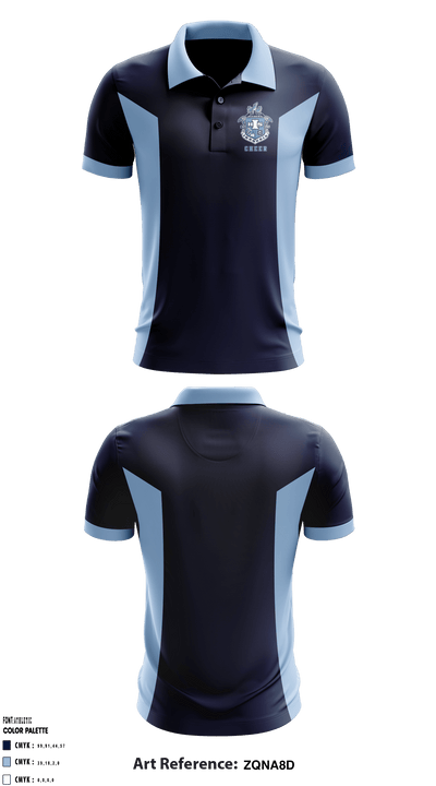 Iroquois High School Cheer 2670316 Short Sleeve Performance Polo - 2