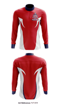 Justin Garza High School Wrestling 54592877 Quarter Zip Jacket - 1