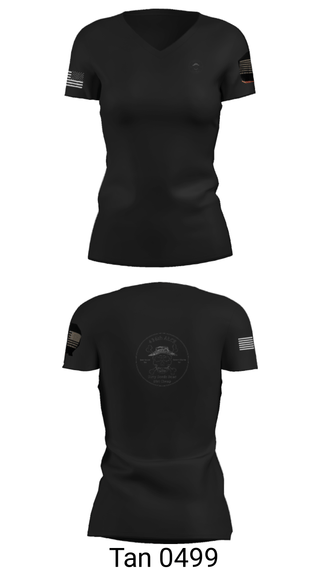Women's Short Sleeve Vneck Shirt, , Air Force, Teamtime, Team time, sublimation, custom sports apparel, team uniforms, spirit wear, spiritwear, sports uniforms, custom shirts, team store, custom team store, fundraiser sports, apparel fundraiser