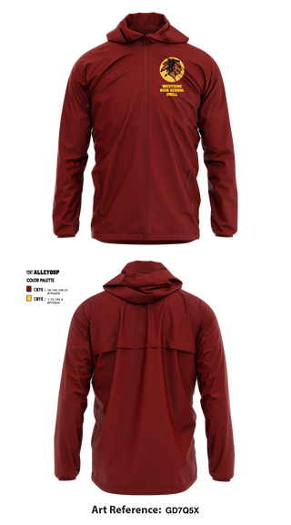 Windbreaker, Westside High School Drill, Spirit Store, Teamtime, Team time, sublimation, custom sports apparel, team uniforms, spirit wear, spiritwear, sports uniforms, custom shirts, team store, custom team store, fundraiser sports, apparel fundraiser