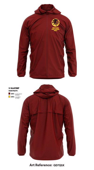 Westside High School Drill 21676715 Windbreaker - 1