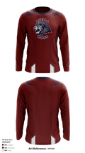 Luella Middle School Football 46435143 Long Sleeve Performance Shirt - 1