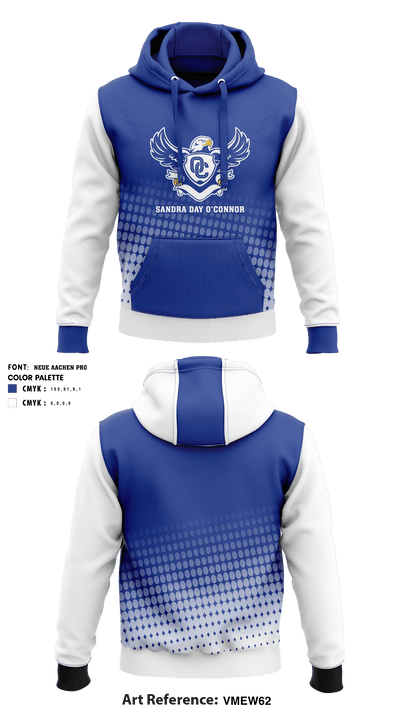Sandra Day O'Connor High School Golf 49969531 Hoodie - 1