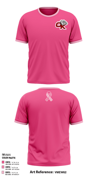 Short Sleeve Performance Shirt, Okanogan High School Cheer, School Spirit Store, Teamtime, Team time, sublimation, custom sports apparel, team uniforms, spirit wear, spiritwear, sports uniforms, custom shirts, team store, custom team store, fundraiser sports, apparel fundraiser