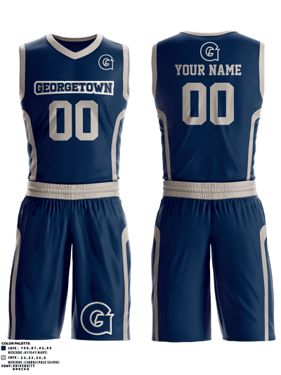 Georgetown Youth Basketball 5720495 Basketball Uniform - 1