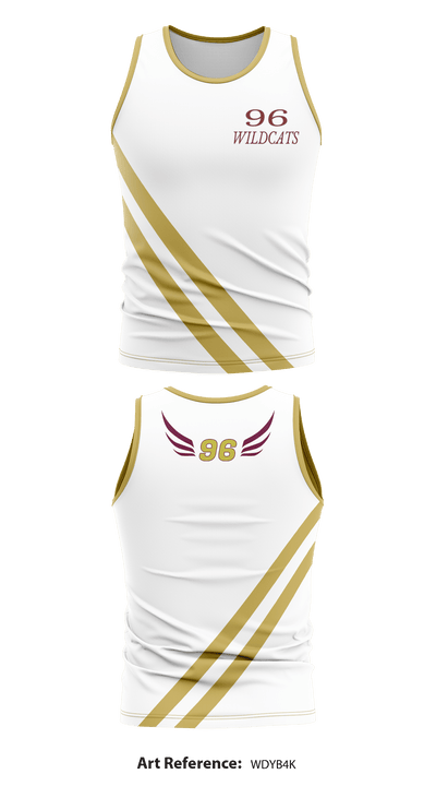 Ninety Six high school track and field 9377994 Tank Top - 3