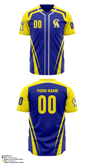 Two Button Baseball Jersey, Corona American Little League, Baseball, Teamtime, Team time, sublimation, custom sports apparel, team uniforms, spirit wear, spiritwear, sports uniforms, custom shirts, team store, custom team store, fundraiser sports, apparel fundraiser