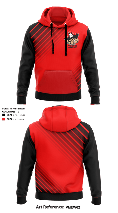 Palatine High School Gymnastics 67356339 Hoodie - 1