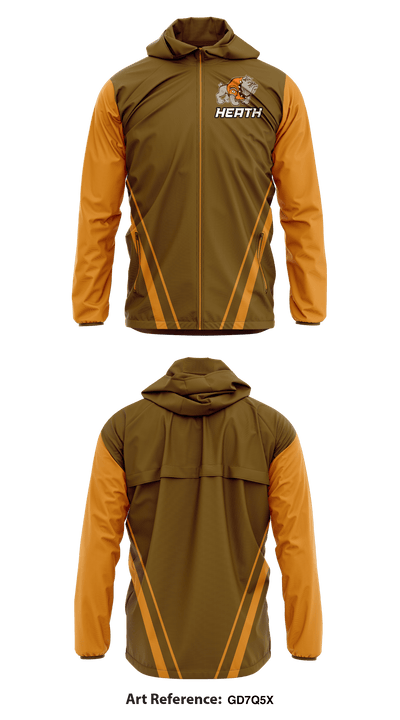 Heath High School 37532753 Windbreaker - 1