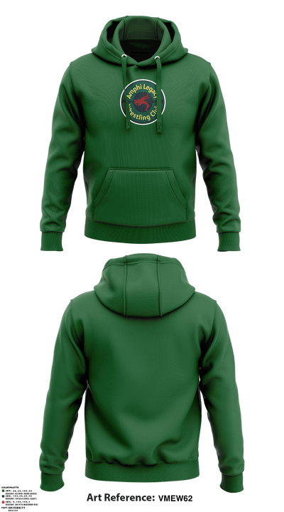 Amphi Legacy Wrestling Club 71655946 Hoodie - 3 (1)