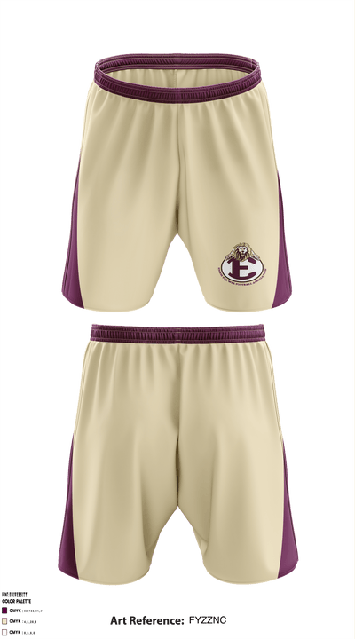 Ennis PeeWee Football 40752725 Athletic Shorts With Pockets - 1