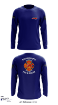 Clarks Chapel Fire & Rescue 66405091 Long Sleeve Performance Shirt - 1