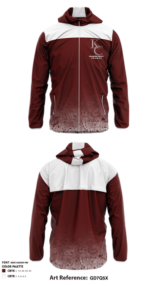 Windbreaker, Kalamazoo Central High School Swimming, School Spirit Store, Teamtime, Team time, sublimation, custom sports apparel, team uniforms, spirit wear, spiritwear, sports uniforms, custom shirts, team store, custom team store, fundraiser sports, apparel fundraiser
