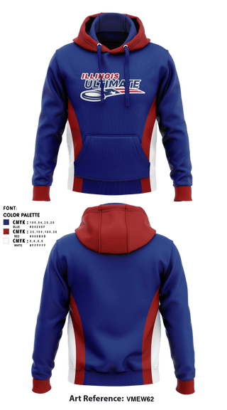 Hoodie, Illinois Youth Ultimate, Spirit Store, Teamtime, Team time, sublimation, custom sports apparel, team uniforms, spirit wear, spiritwear, sports uniforms, custom shirts, team store, custom team store, fundraiser sports, apparel fundraiser