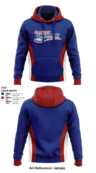 Illinois Youth Ultimate 5987214 Hoodie - 1