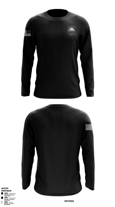 A Platoon 36270492 Long Sleeve Performance Shirt - 1
