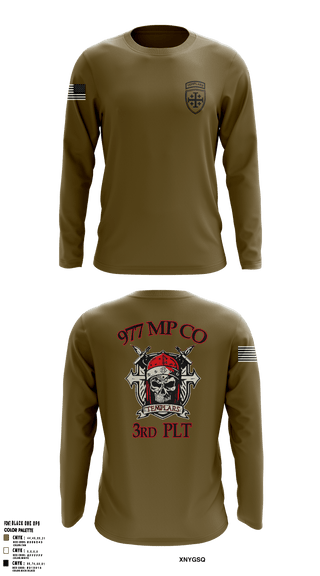 Long Sleeve Performance Shirt, , Army, Teamtime, Team time, sublimation, custom sports apparel, team uniforms, spirit wear, spiritwear, sports uniforms, custom shirts, team store, custom team store, fundraiser sports, apparel fundraiser