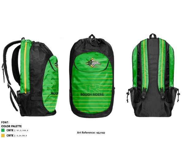 Gear Bag, Roosevelt High School Water Polo, School Spirit Store, Teamtime, Team time, sublimation, custom sports apparel, team uniforms, spirit wear, spiritwear, sports uniforms, custom shirts, team store, custom team store, fundraiser sports, apparel fundraiser