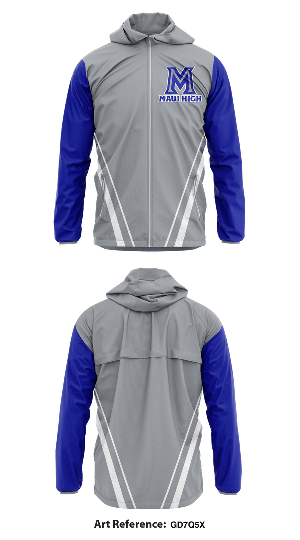 Maui High School 30178579 Windbreaker - 1