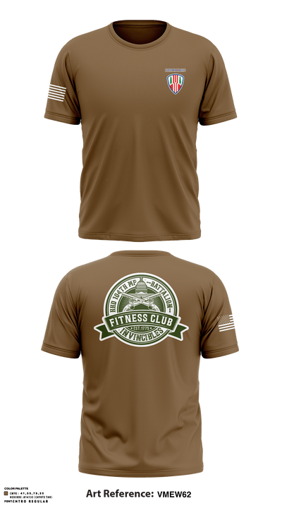 104th MP BN HHD 71367291 Short Sleeve Performance Shirt - 8