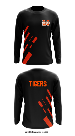 Tigers 86286874 Long Sleeve Performance Shirt - 1
