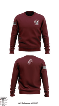 Uvalde High School NJROTC 7573080 Crew Neck Sweatshirt - 2