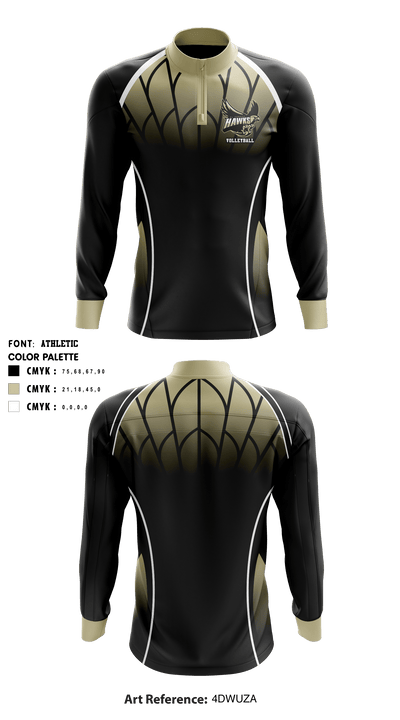 El Dorado 18098294 Quarter Zip Jacket - 1