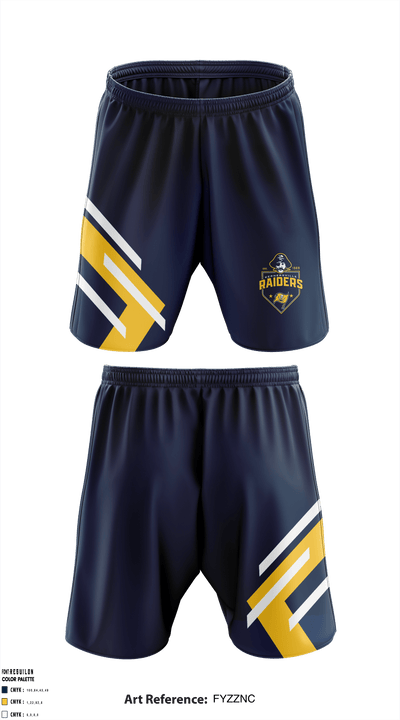 Kernersville Raiders 27931014 Athletic Shorts With Pockets - 2
