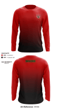 Schaumburg High School Bowling 29259600 Long Sleeve Performance Shirt - 3