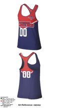 Wappingers Warriors Youth Lacrosse 64687231 Tank Top - 1