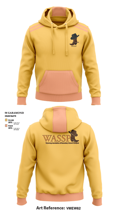 Wyoming Association of Secondary School Principals 79829296 Hoodie - 3