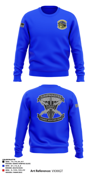 Crew Neck Sweatshirt, , Air Force, Teamtime, Team time, sublimation, custom sports apparel, team uniforms, spirit wear, spiritwear, sports uniforms, custom shirts, team store, custom team store, fundraiser sports, apparel fundraiser