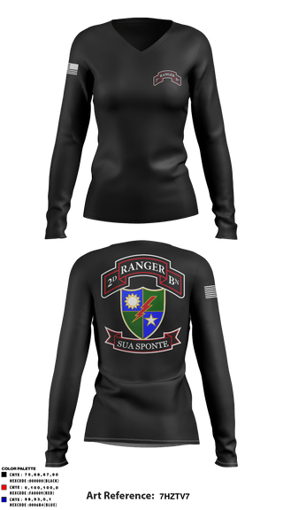Women's Long Sleeve Vneck Shirt, , Army, Teamtime, Team time, sublimation, custom sports apparel, team uniforms, spirit wear, spiritwear, sports uniforms, custom shirts, team store, custom team store, fundraiser sports, apparel fundraiser