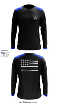 Circleville Youth Baseball 5437288 Long Sleeve Performance Shirt - 1
