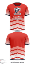 Veterans Memorial high school volleyball 3804885 Short Sleeve Performance Shirt - 1
