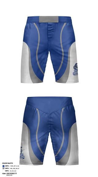 Fight Shorts, Valley Christian High School Wrestling, Wrestling, Teamtime, Team time, sublimation, custom sports apparel, team uniforms, spirit wear, spiritwear, sports uniforms, custom shirts, team store, custom team store, fundraiser sports, apparel fundraiser