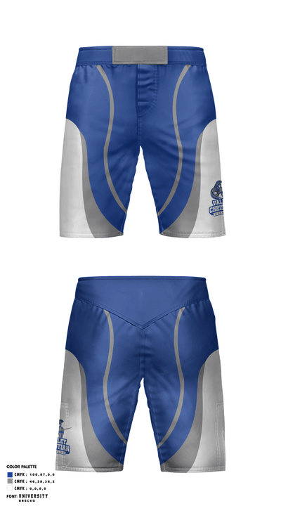 Valley Christian High School Wrestling 60358904 Fight Shorts - 1