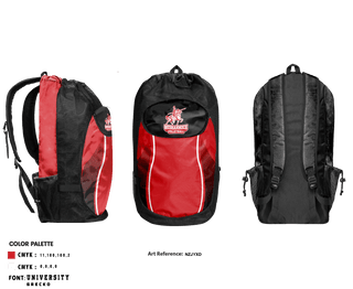 Gear Bag, Neshannock Senior High School Volleyball, Women's Volleyball, Teamtime, Team time, sublimation, custom sports apparel, team uniforms, spirit wear, spiritwear, sports uniforms, custom shirts, team store, custom team store, fundraiser sports, apparel fundraiser